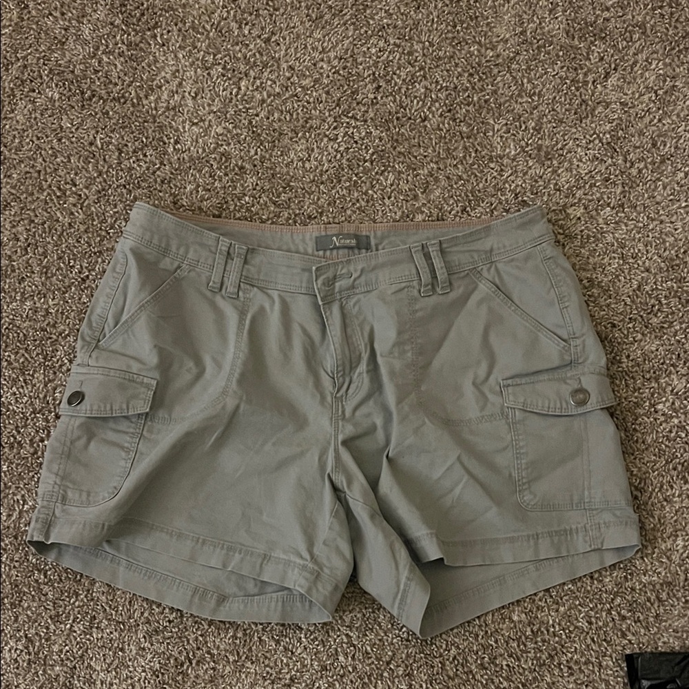 Nautica Women's Gray Cargo Shorts